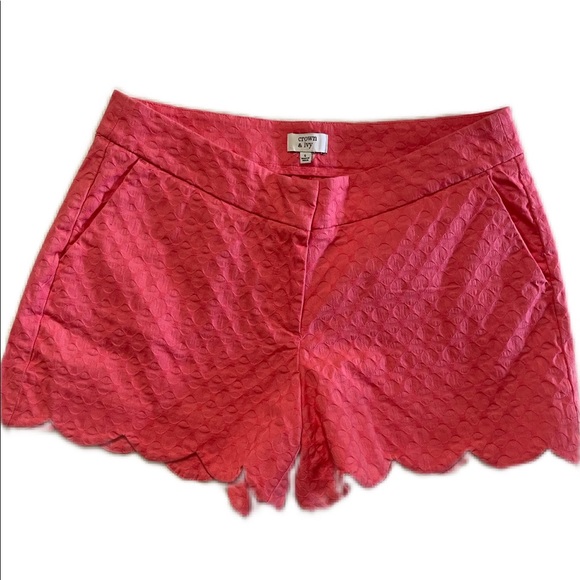 crown & ivy Pants - Crown and Ivy shorts. Size 6, Pink
